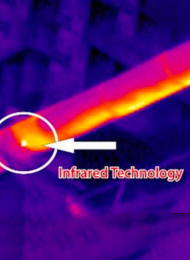 Infrared Moisture Detection